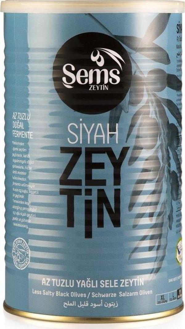 Şems Siyah Zeytin 261-290 Kalibre 900 gr - Image 1