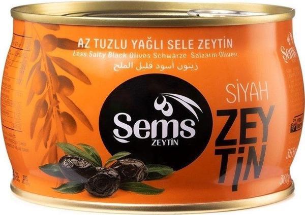 Şems Siyah Zeytin 321-350 Kalibre 300 gr - Image 1