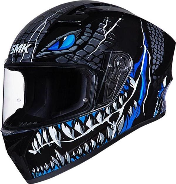 Smk Stellar Taotei (ECE-22.06) Mavi Kapalı Kask - Image 1