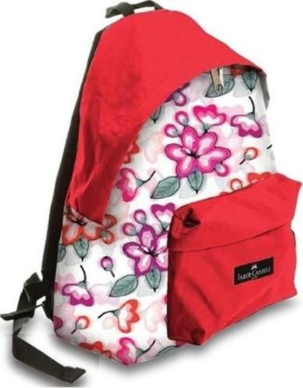Faber-Castell Basic Sırt Çantası Floral  - Image 1