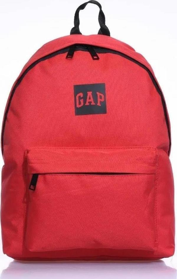 Gap Çift Bölme Sırt Çantası Kırmızı 03478 - Image 1