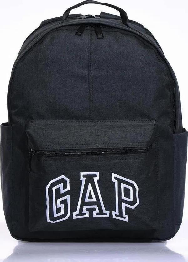 Gap Çift Bölme Sırt Çantası Siyah 03443 - Image 1
