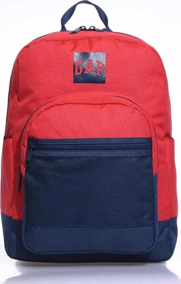 Gap Çift Bölmeli Sırt Çantası Kırmızı Lacivert 03398 - Image 1