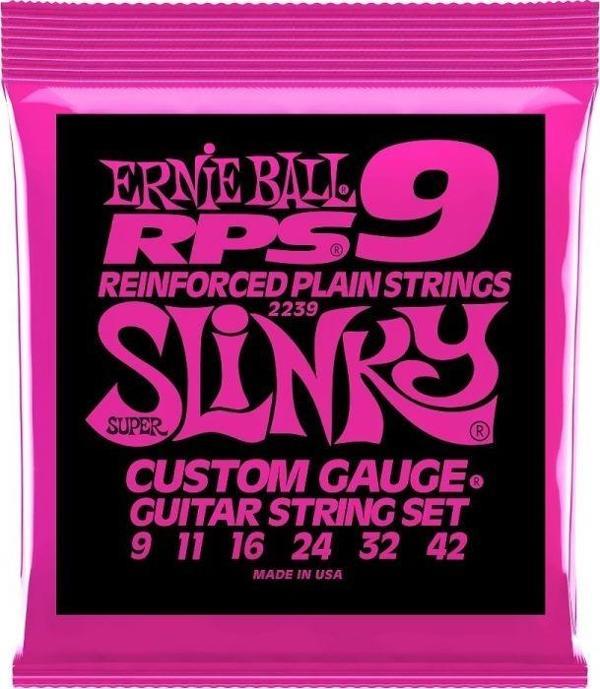 Ernie Ball P02239 (RPS-9) Slinky Nickel 09-42 Elektro Gitar Teli - Image 1