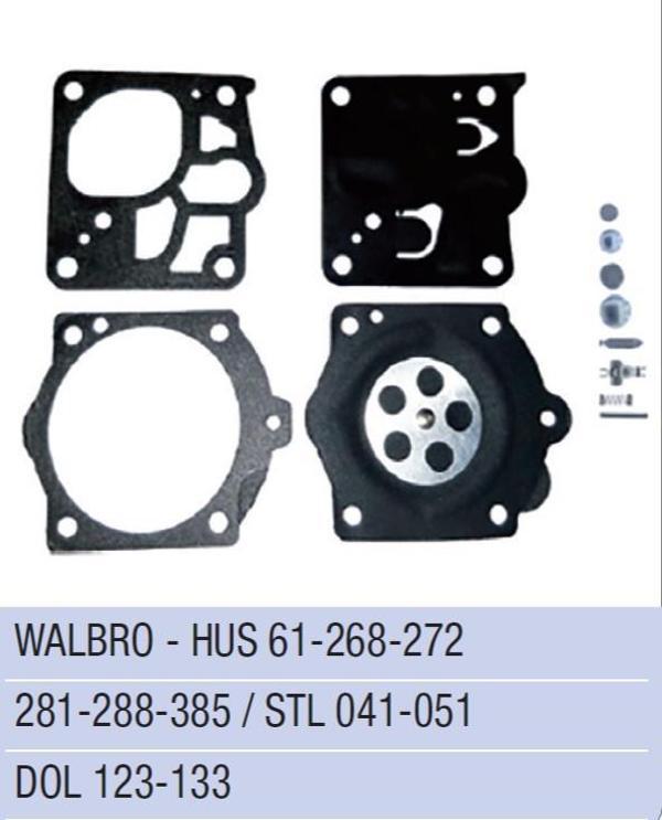 HUSQVARNA 61 / 268 / 272 / 281 /288 /385 KARBÜRATÖR DİYAFRAM WALBRO - Image 1