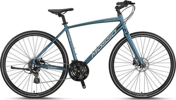 MOSSO LEGARDA-PRO-X18-MDM ERKEK ŞEHİR BİSİKLETİ 560H HD 28 JANT 18 VİTES MAVİ GÜMÜŞ - Image 1