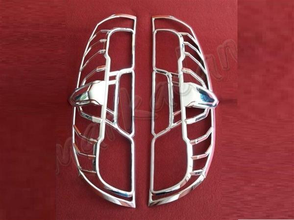 DB Chrome Fiat Doblo Stop Çerçevesi 2010-2023 2 Parça Abs Krom - Image 1