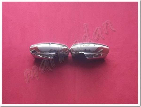 DB Chrome Fiat Egea Krom Ayna Kapağı 2015 Sonrası 2 Parça Abs Krom - Image 1