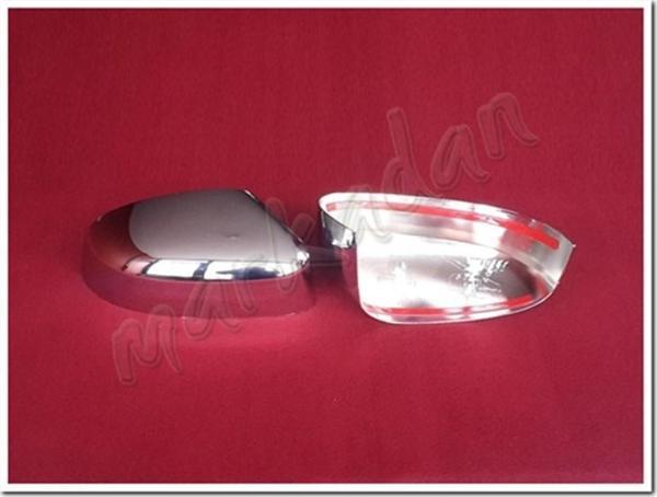 DB Chrome Ford Focus Krom Ayna Kapağı 2008-2011 2 Parça ABS Krom - Image 1