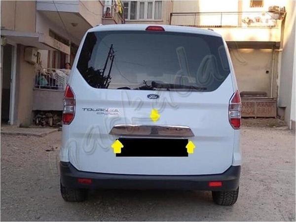 DB Chrome Ford Tourneo Courier Krom Bagaj Çıtası 2014-2023 P.Çelik - Image 1