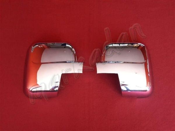 DB Chrome Opel Vivaro Krom Ayna Kapağı 2014-2019 2 Parça Abs Krom - Image 1