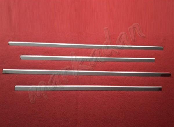 DB Chrome Mercedes E W211 Cam Çıtası Nikelajı 2002-2009 4 Parça P.Çelik - Image 1