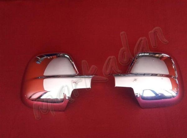 DB Chrome Peugeot Partner Tepee Krom Ayna Kapağı 2012-2018 2 Parça Abs Krom - Image 1