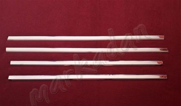 DB Chrome Mitsubishi Lancer Cam Çıtası Nikelajı 2004-2007 4 Parça P.Çelik - Image 1