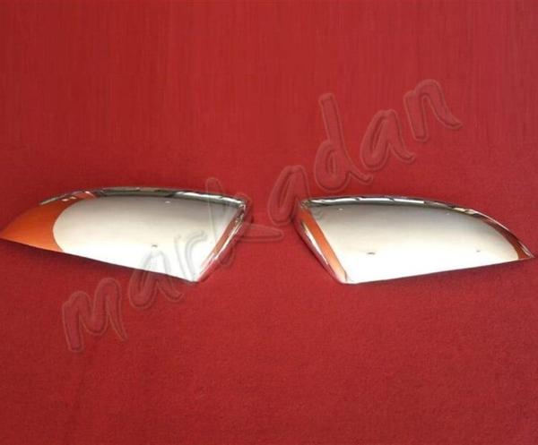 DB Chrome Nissan Qashqai Krom Ayna Kapağı 2007-2014 2 Parça P.Çelik - Image 1