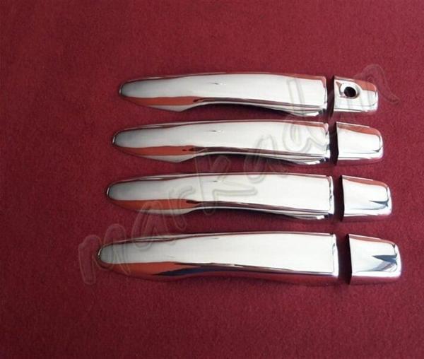 DB Chrome Nissan Qashqai Sensörsüz Kapı Kolu Nikelajı 2014-2021 4 Kapı P.Çelik - Image 1