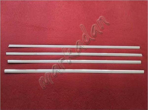 DB Chrome Opel Astra G HB Cam Çıtası Nikelajı 1998-2009 4 Parça P.Çelik - Image 1
