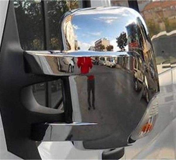 DB Chrome Renault Master Krom Ayna Kapağı 2011 Sonrası 2 Parça Abs Krom - Image 1