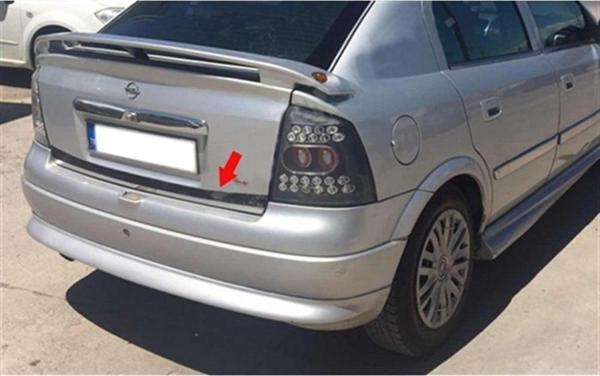 DB Chrome Opel Astra G Sedan Krom Bagaj Alt Çıta 1998-2009 P.Çelik - Image 1