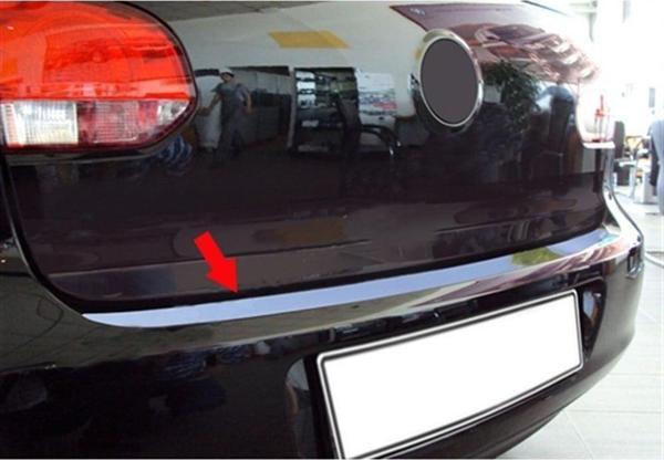 DB Chrome VW Golf 6 Krom Bagaj Alt Çıta 2009-2012 P.Çelik - Image 1