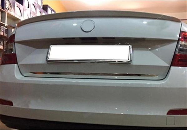 DB Chrome Skoda Octavia Krom Bagaj Alt Çıta 2013-2019 P.Çelik - Image 1