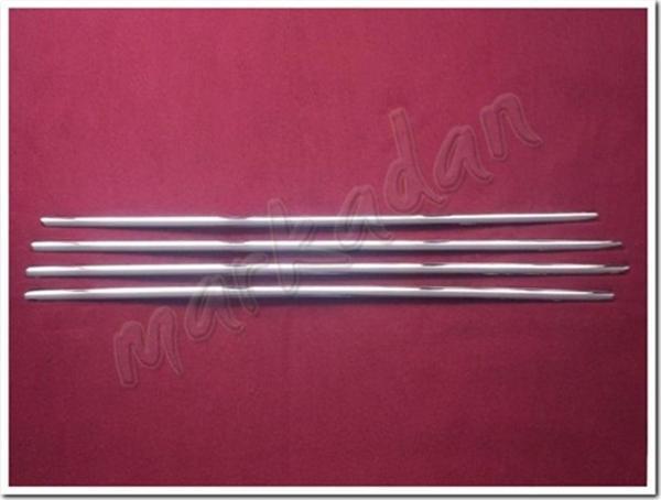 DB Chrome VW Passat B8.5 Sedan Cam Çıtası Nikelajı 2019 Sonrası 4 Parça P.Çelik - Image 1