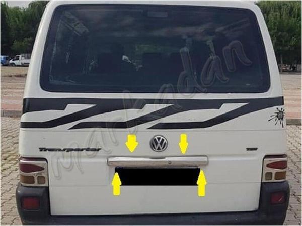 DB Chrome VW T4 Transporter Krom Bagaj Çıtası 1995-2003 P.Çelik - Image 1