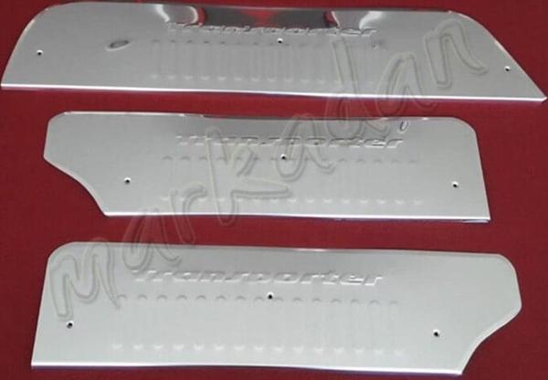 DB Chrome VW T4 Transporter Krom Kapı Eşiği 1995-2003 3 Parça P.Çelik - Image 1