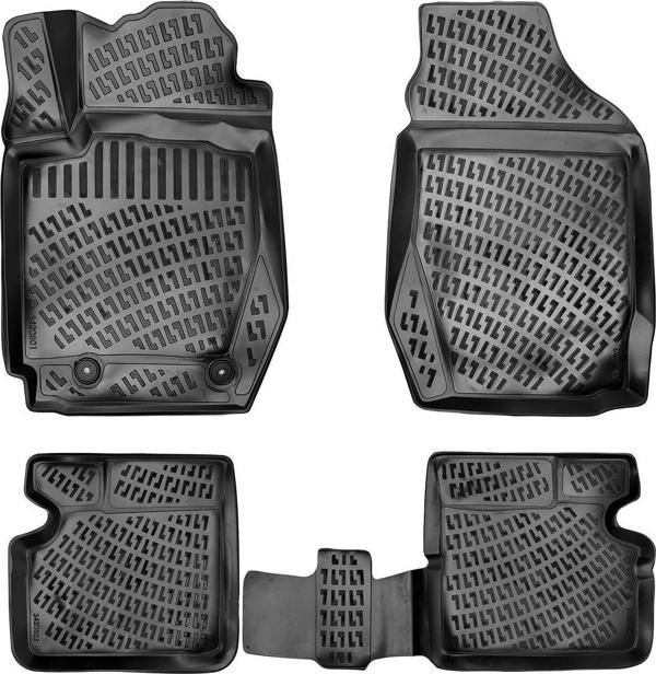 Rizline 3D Oto Paspas Siyah Renk Toyota Avensis 2009 - Sonrası ile uyumlu - Image 1