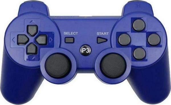 Cosmostech P3 Doubleshock PS3 Playstation 3 için Uyumlu Kablosuz Titreşimli Oyun Kolu Gamepad Joystick Controller Mavi - Image 1