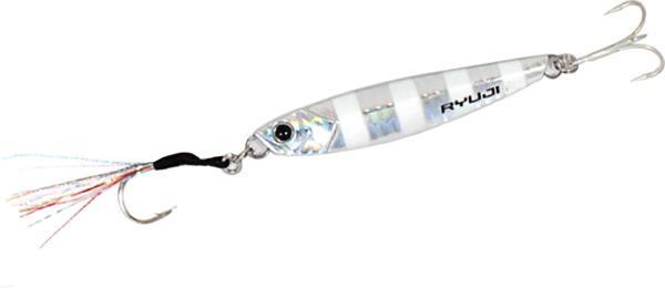 Ryuji Jig King 7.7cm 40gr Metal Jig yem Zebra Glow - Image 1