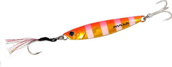 Ryuji Jig King 7cm 30gr Metal Jig yem Gold Zebra Glow - Image 1