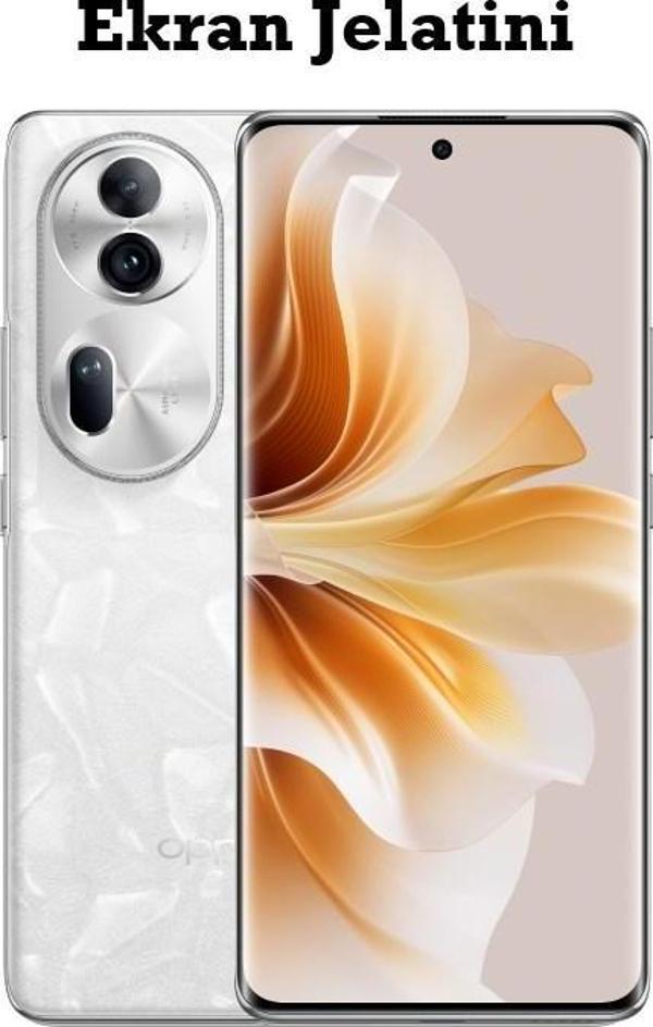 Oppo Reno11 Pro 5G Uyumlu Ön Body Şeffaf Ultra Ekran Koruyucu Nano Jelatin - Image 1