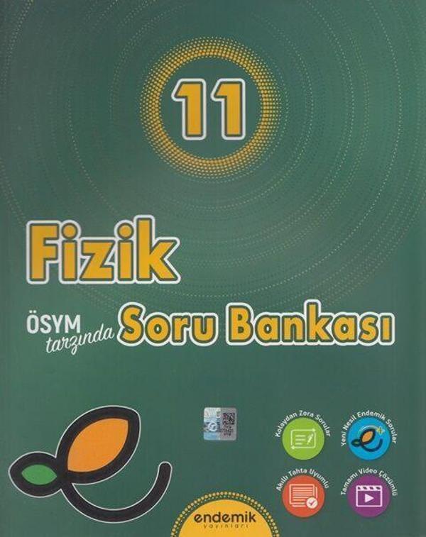 Endemik 11. Sınıf Fizik Soru Bankası Endemik Yayınları - Endemik Yayınları - Image 1