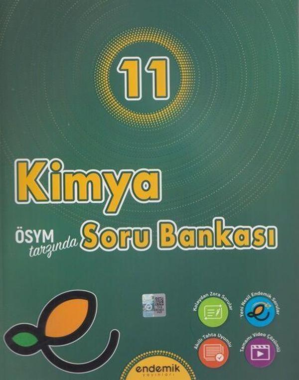 Endemik 11. Sınıf Kimya Soru Bankası Endemik Yayınları - Endemik Yayınları - Image 1
