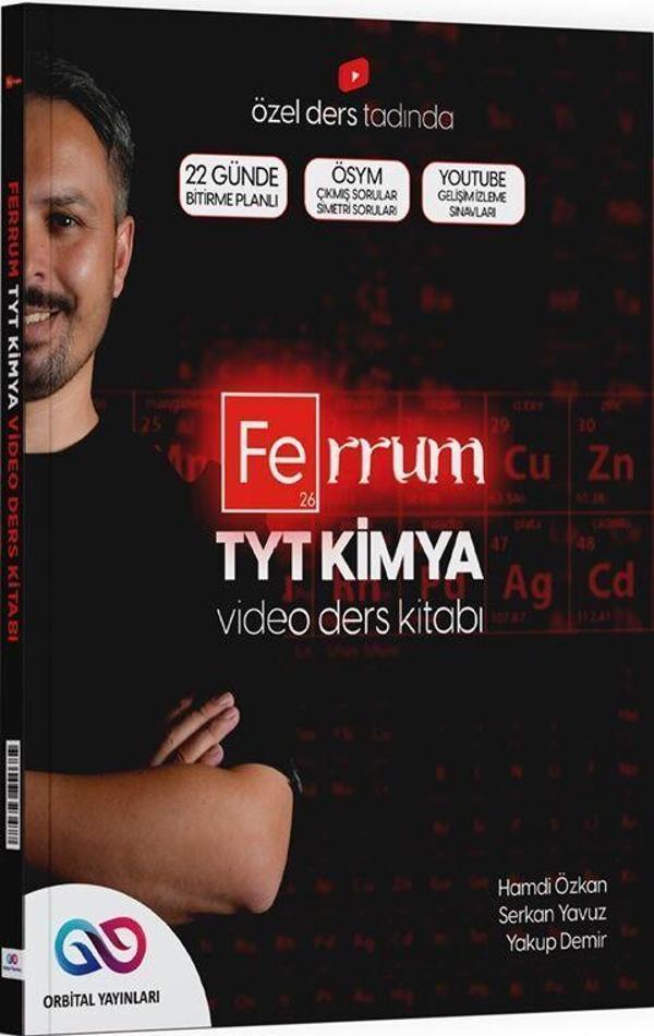 TYT Kimya Ferrum Video Ders Kitabı Orbital Yayınları - Orbital yayınları - Image 1