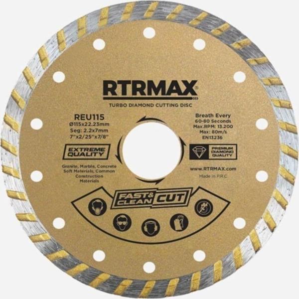 Rtrmax Turbo Kanallı Elmas Testere 180 Mm - Image 1