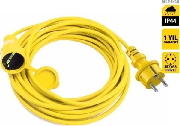 Stanley Profesyonel Uzatma Kablosu, St-ec Serisi Ip44, 1 Soketli 5 Metre 3x1,5mm - Image 1