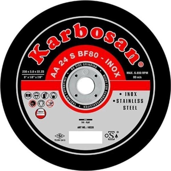 KARBOSAN 115x1.0x22 Inox-thinline Kesme Taşı  50 Adet - Image 1