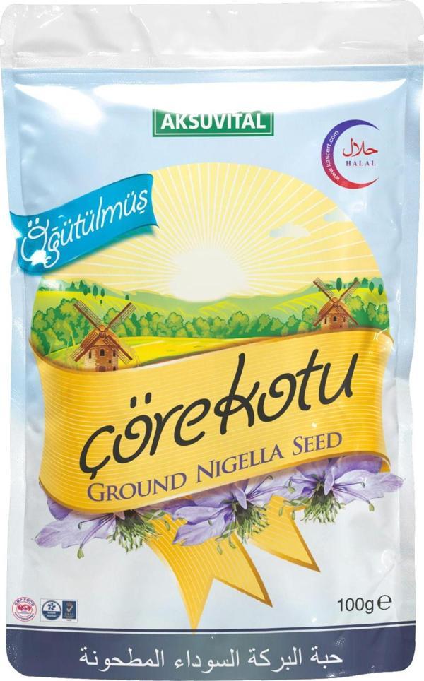 Aksuvital Öğütülmüş Çörekotu - 100 Gr Dypck - - Image 1