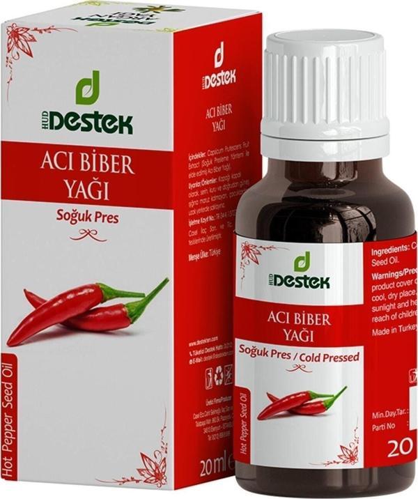 Destek Acı Biber Yağı 20 Ml - Image 1