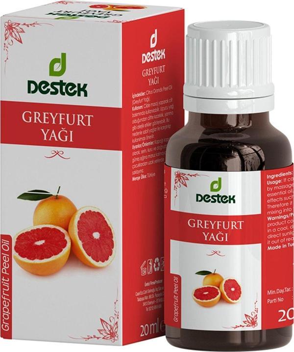 Destek Greyfurt Yağı 20 Ml - Image 1