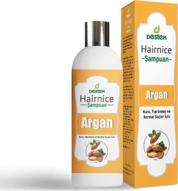 Destek Hairnice Argan Şampuan 330 Ml - Image 1