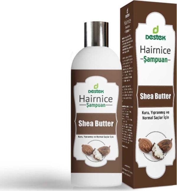 Destek Hairnice Shea Butter Şampuan 330 Ml - Image 1