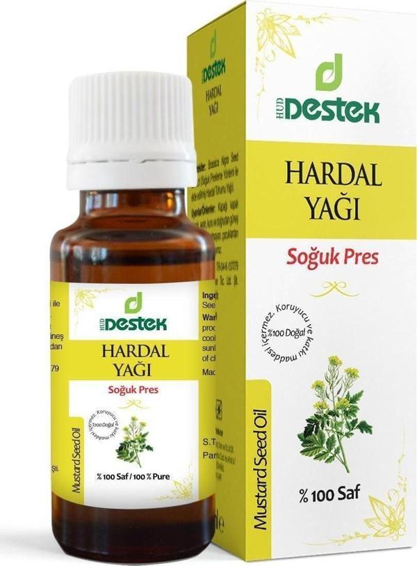 Destek Hardal Yağı (Soğuk Pres) 50 Ml - Image 1