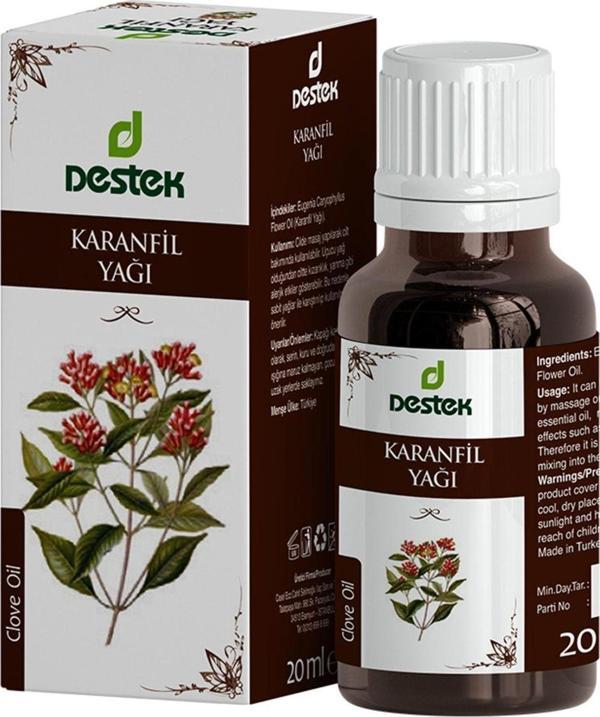 Destek Karanfil Yağı (Distile) 20 Ml - Image 1