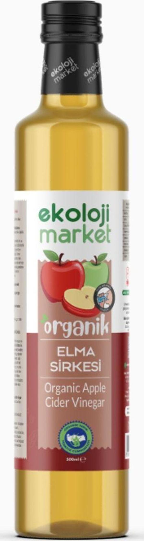 Ekoloji Market Organik Elma Sirkesi 500 Ml - Image 1