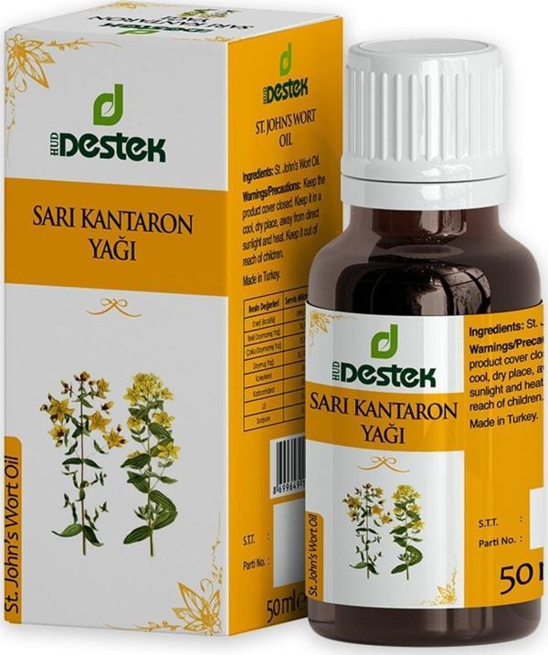 Destek Sarı Kantaron Yağı 50 Ml - Image 1