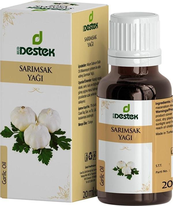 Destek Sarımsak Yağı (Soğuk Pres) 20 Ml - Image 1