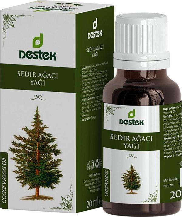 Destek Sedir Ağacı Yağı (Distile) 20 Ml - Image 1
